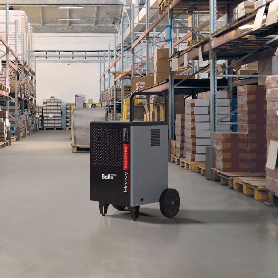 Осушитель воздуха промышленный мобильного типа Ballu BDI-50L — (7)