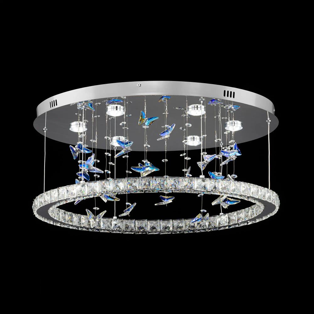 Citilux ETERA CL322050 LED Люстра хрустальная с пультом