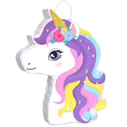 Пиньята "Голова цветочного Единорога"