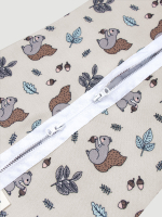 Утеплённый спальный мешок Mjölk Белочки