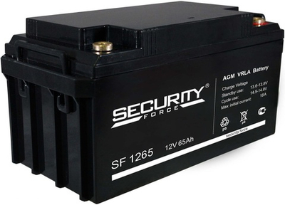 SECURITY FORCE SF 1265 аккумулятор