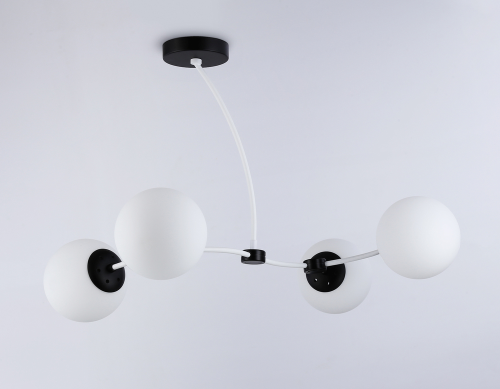Подвесной светильник TR2542/4 WH/BK белый/черный E27/4 max 60W 700*450*450