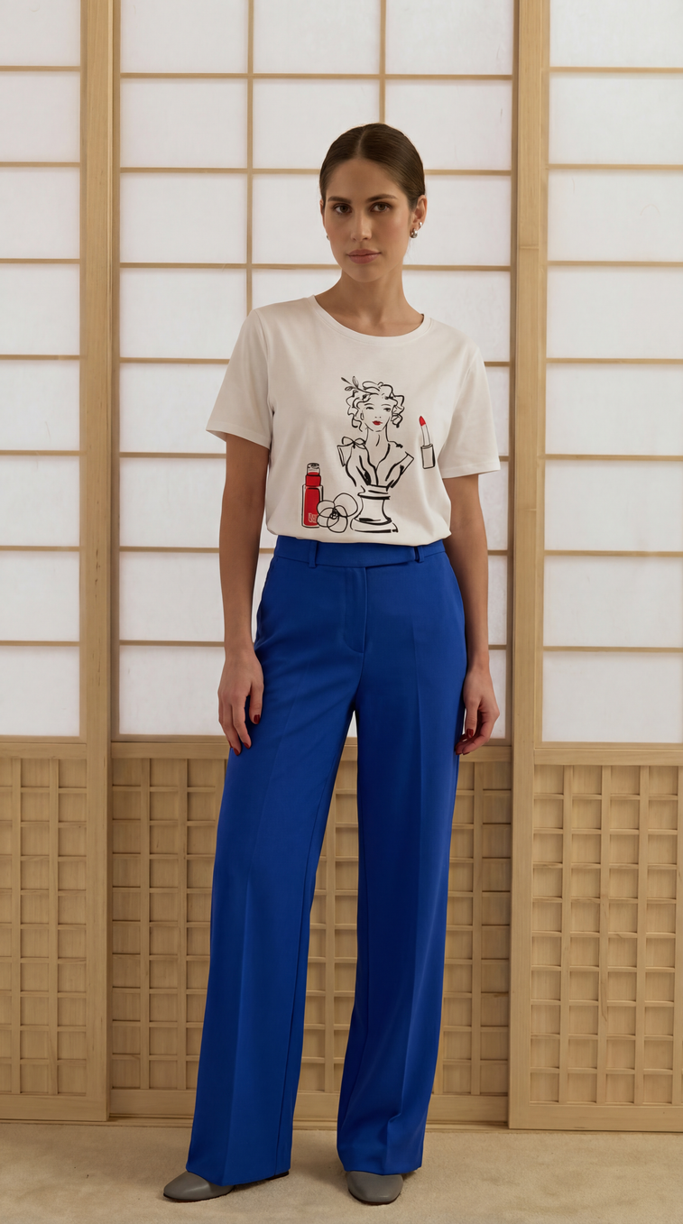 Футболка с принтом