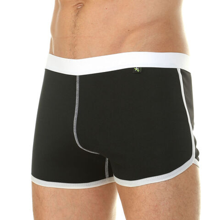 Мужские шорты домашние черные Van Baam VB0502