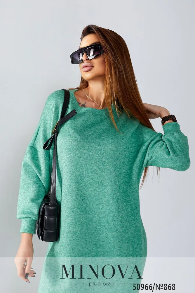 Платье 868-зеленый Minova