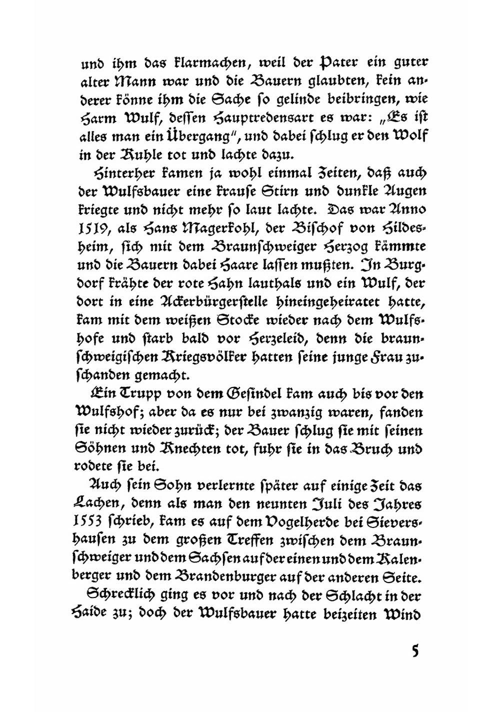 Der Wehrwolf | Hermann Löns