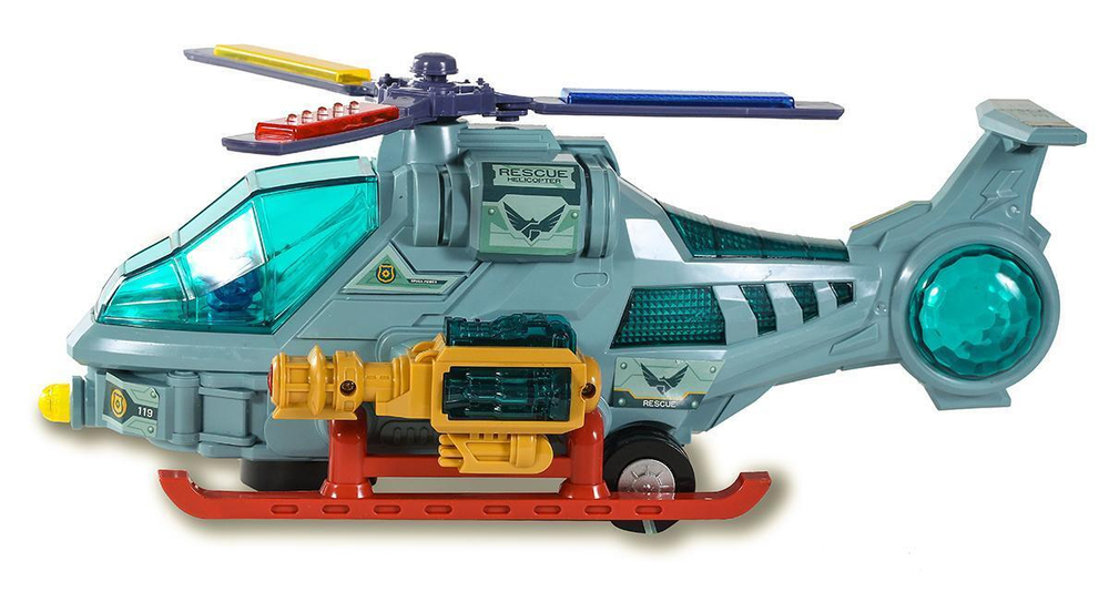 Вертолет на бат., коробка 2295C