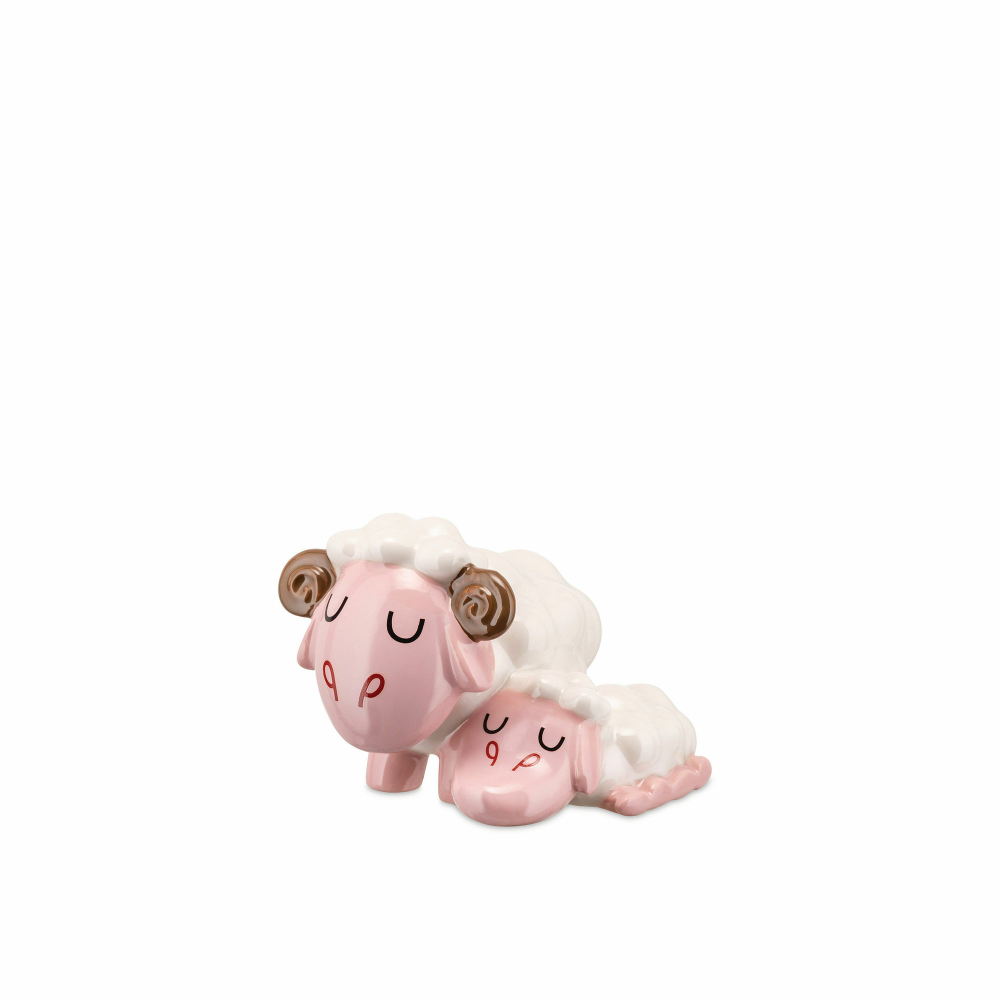 Alessi - Фигурка овечки Happy Eternity Baby / артикул   AGJ01 7  / GTIN 8003299448494