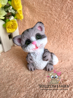 Силиконовая форма Котик