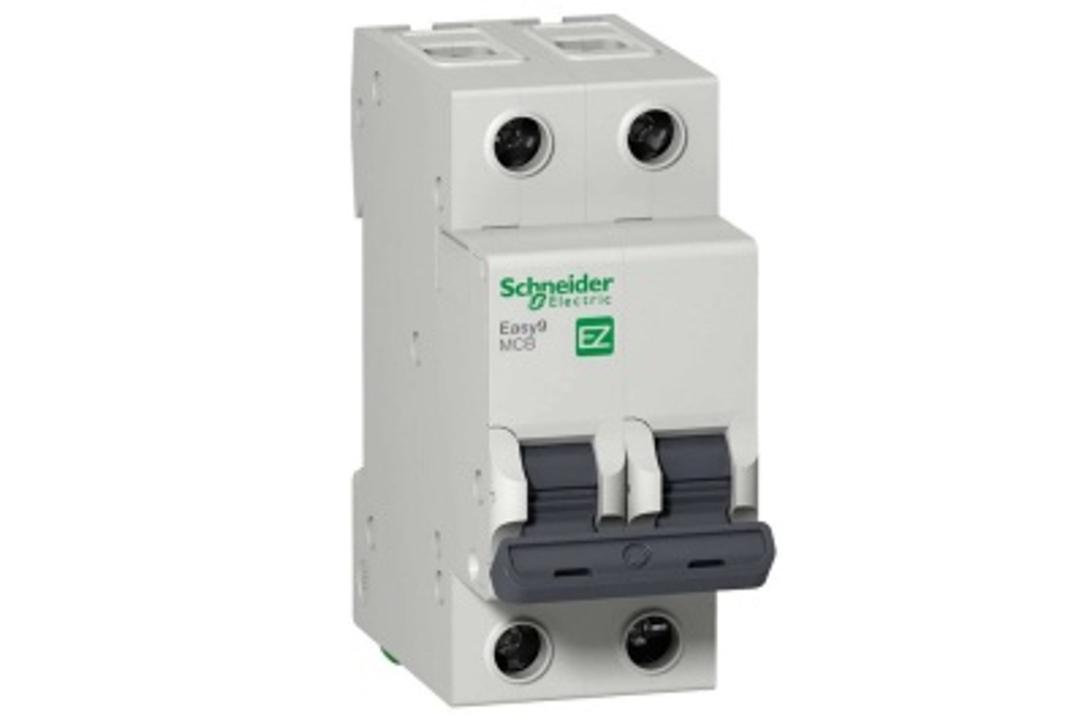 Автоматический выключатель Schneider Electric EASY9 2П 10А С 4,5кА 230В SE 1/2