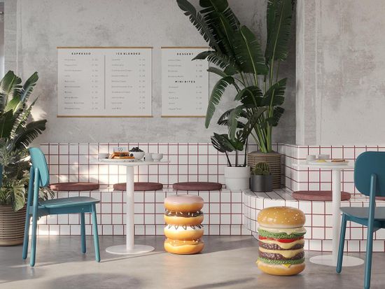 Стул saga, сине-зеленый