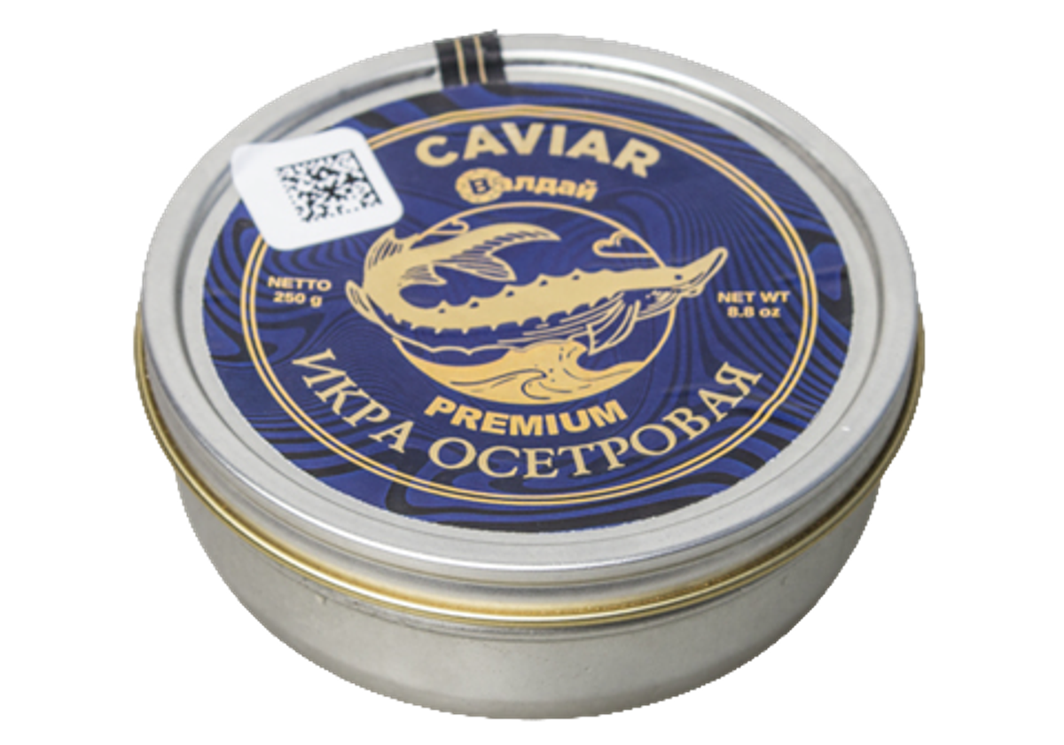 Икра осетровая "Валдай Премиум", 250г