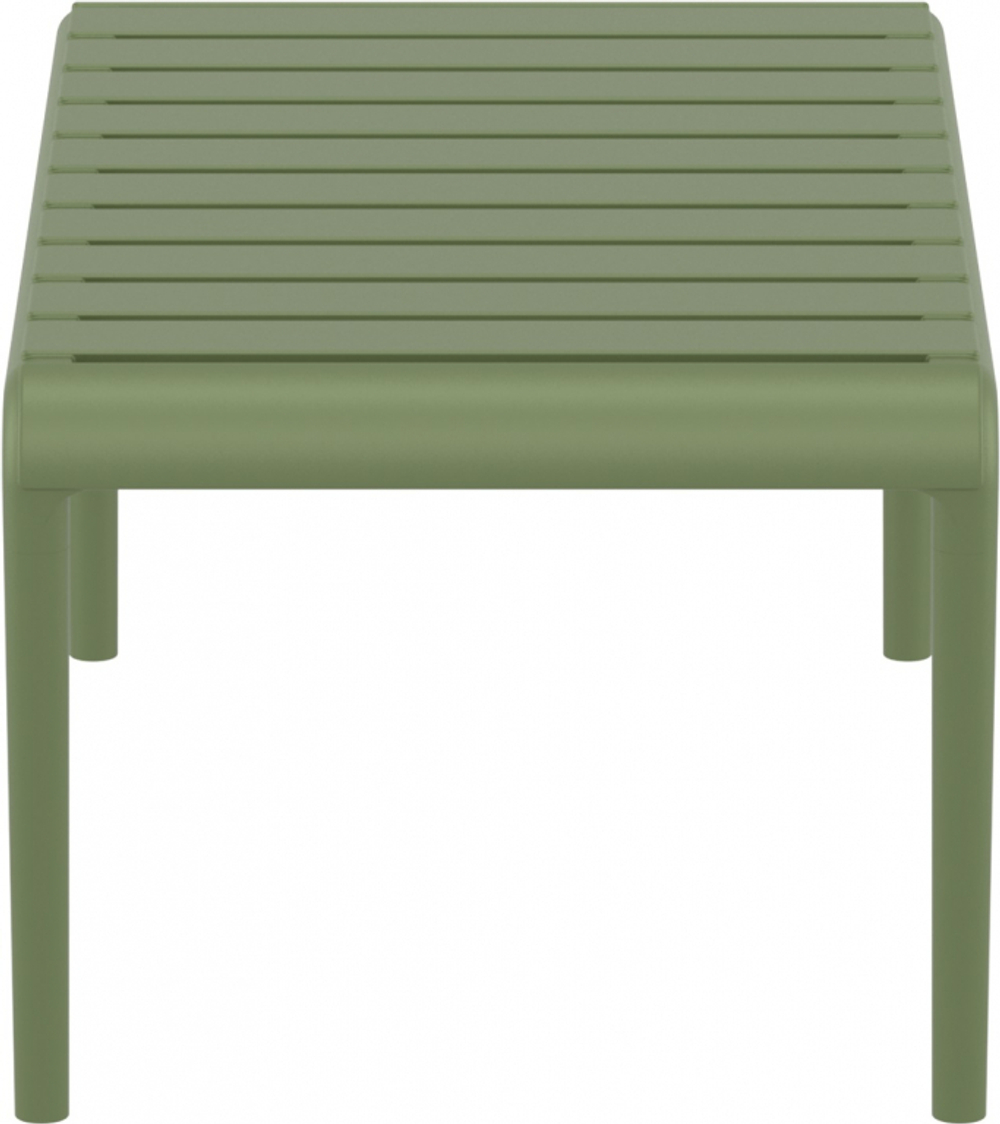 Столик пластиковый журнальный Siesta Contract Paris Lounge Table, оливковый