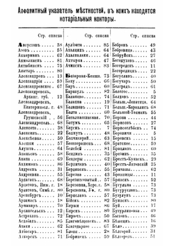 Полный список нотариусов Российской империи, с указанием вакантных контор | Зайцев Моисей Львович