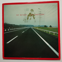 Винтажная виниловая пластинка LP Pat Metheny New Chautauqua (USA 1979)