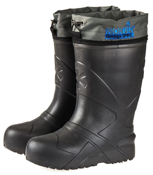 Сапоги зимние Norfin BERINGS SPIKE с манж. и шипами антрац. -45С EVA р.40-41