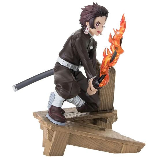 Фигурка Аниме SEGA Клинок рассекающий демонов Tanjiro Kamado 12см / по мотивам аниме "Клинок рассекающий демонов", Танджиро Камадо