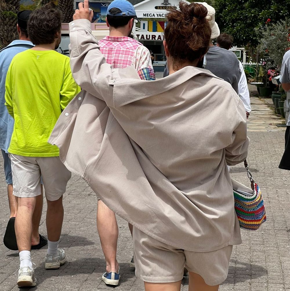 Рубашка Смерч #4 Вельветовая Бежевая