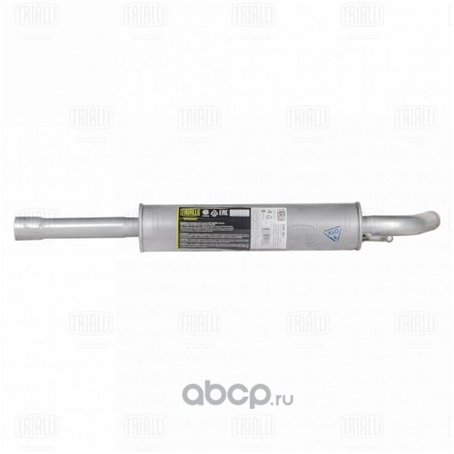 Резонатор Volkswagen Polo IV Skoda Seat нерж. (TRIALLI)