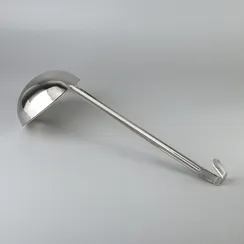 Половник, 750 мл, d=16,5 см, длина ручки 38 см, цельнотянутый