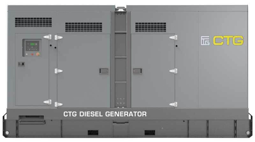 Дизельный генератор CTG 55C в кожухе с АВР
