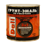 Грунт-эмаль по ржавчине "DALI" 3 В 1 МОЛОТКОВАЯ БРОНЗОВАЯ 2,0 л