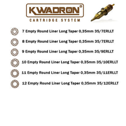 Kwadron 35/7 Empty Round Liner Long Taper