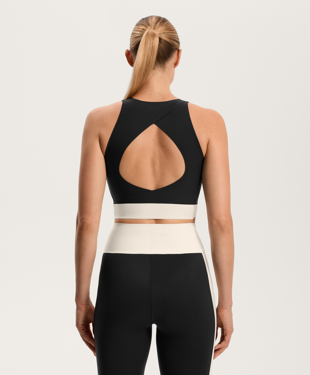 Oysho Топ-майка Perfect-Adapt, черный