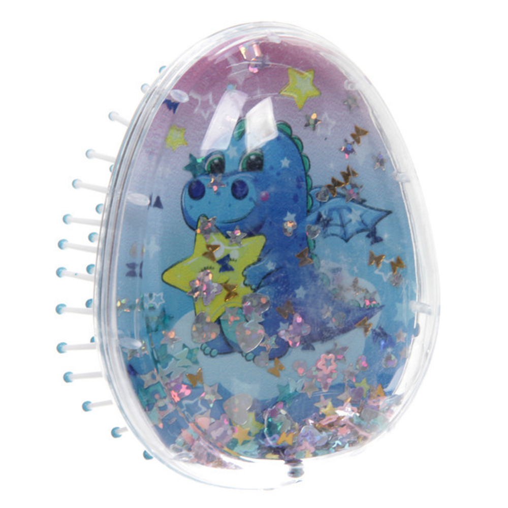 Расческа массажная детская «ТРАТТИ БУМ», Дракончик Твини, 6*9 см (коробка PVC / разработка РЦ Восток)