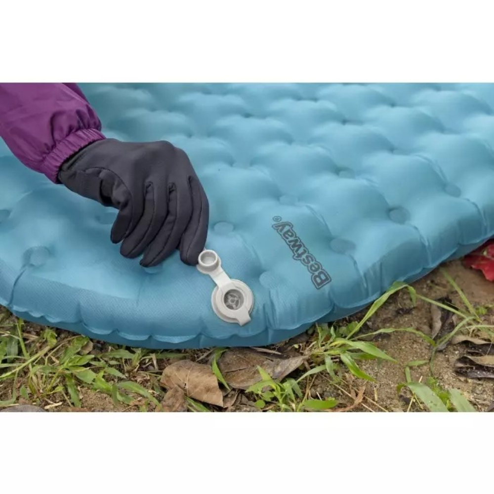 Коврик туристический 183х51х7.5 см, самонадувающийся, одноместный, Bestway, AlpineLite, 69612