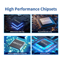 ЦАП FX-Audio DR07, цифро-аналоговый преобразователь, Bluetooth