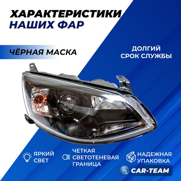 Фары Лада Калина 2 передние с Bi LED модулями