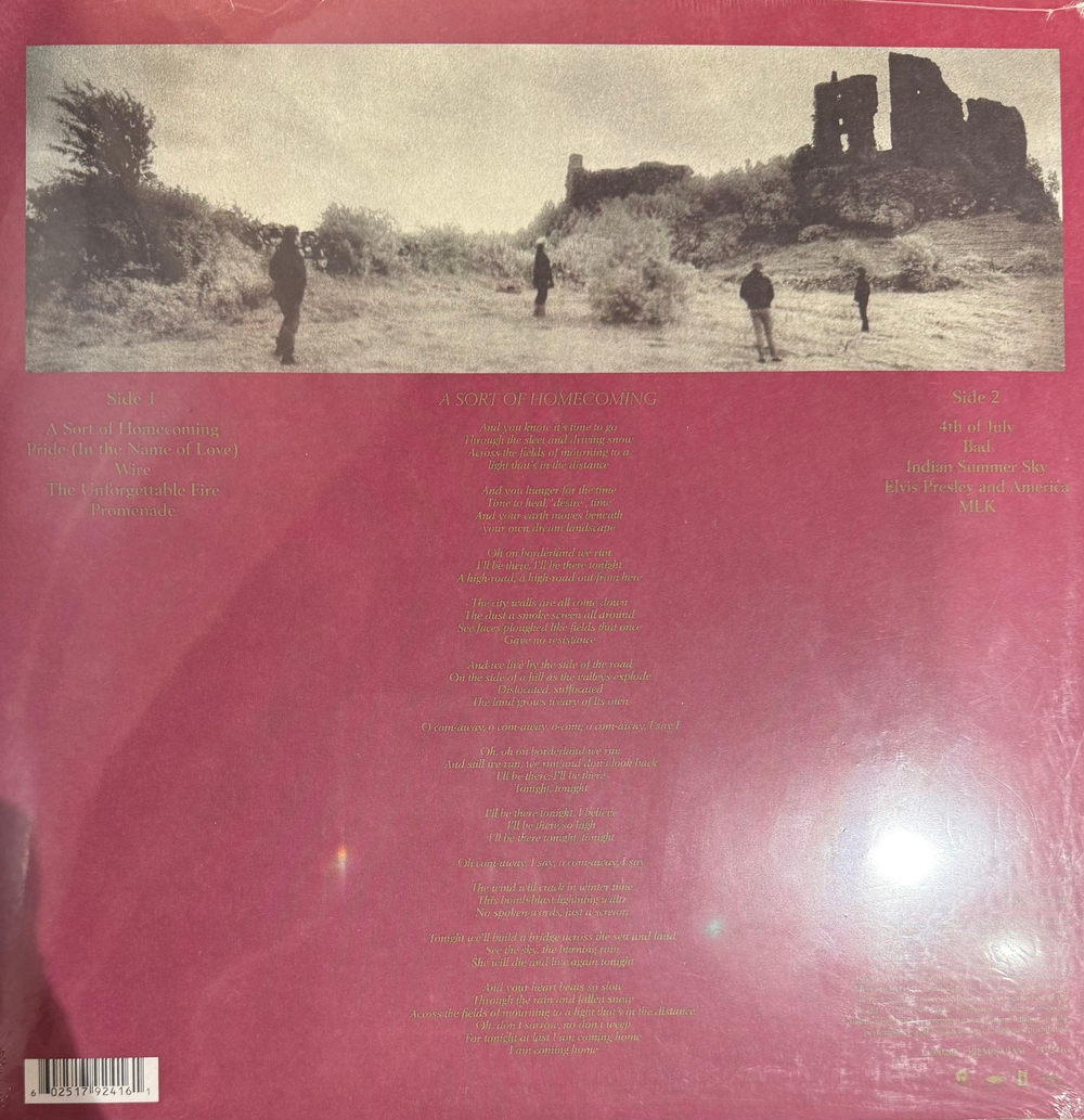 Виниловая пластинка U2 ‎– The Unforgettable Fire LP