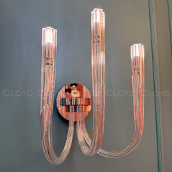 Бра Cloyd AEDA W3 / шир. 28 см - хром (арт.20466)