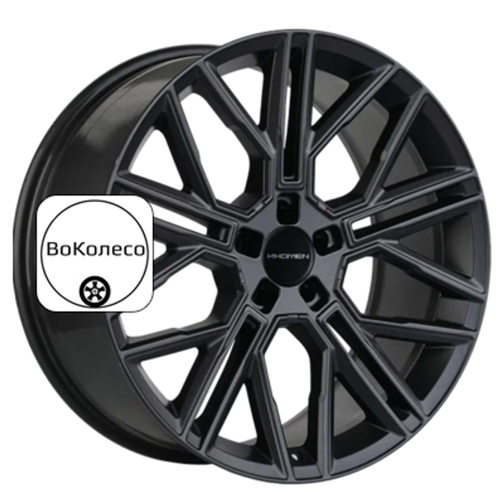 9,5x21/5x120 ET49 D72,6 KHW2101 (RRover) Black matt Khomen Wheels