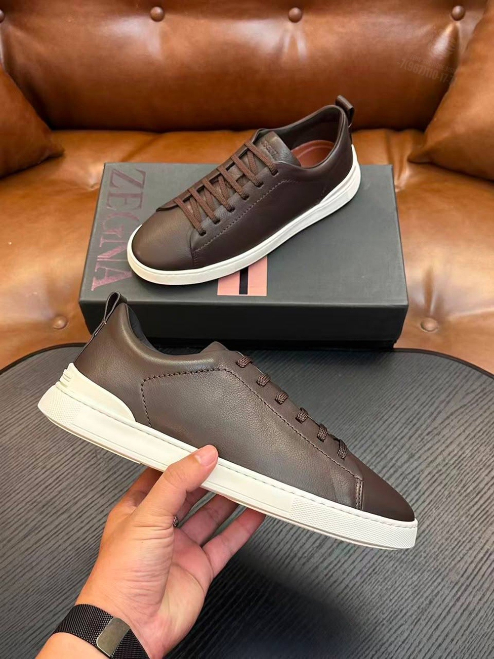 Кеды Zegna