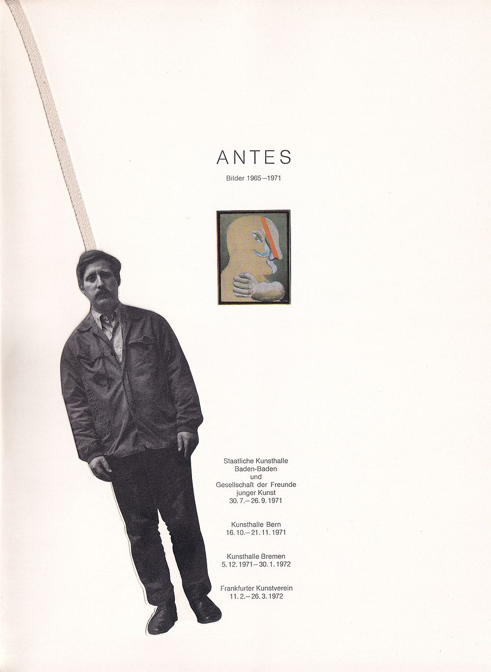 Антес. Портреты 1965-1971