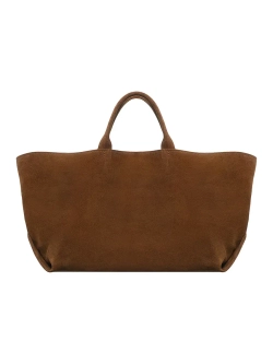 Тоут из замши Weekender bag «Tabacco»