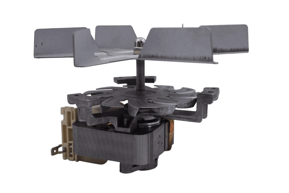 Вентилятор обдува духовки (конвекции) PLD61-20 в сборе с металлической лопастью (крыльчаткой) духового шкафа Gefest