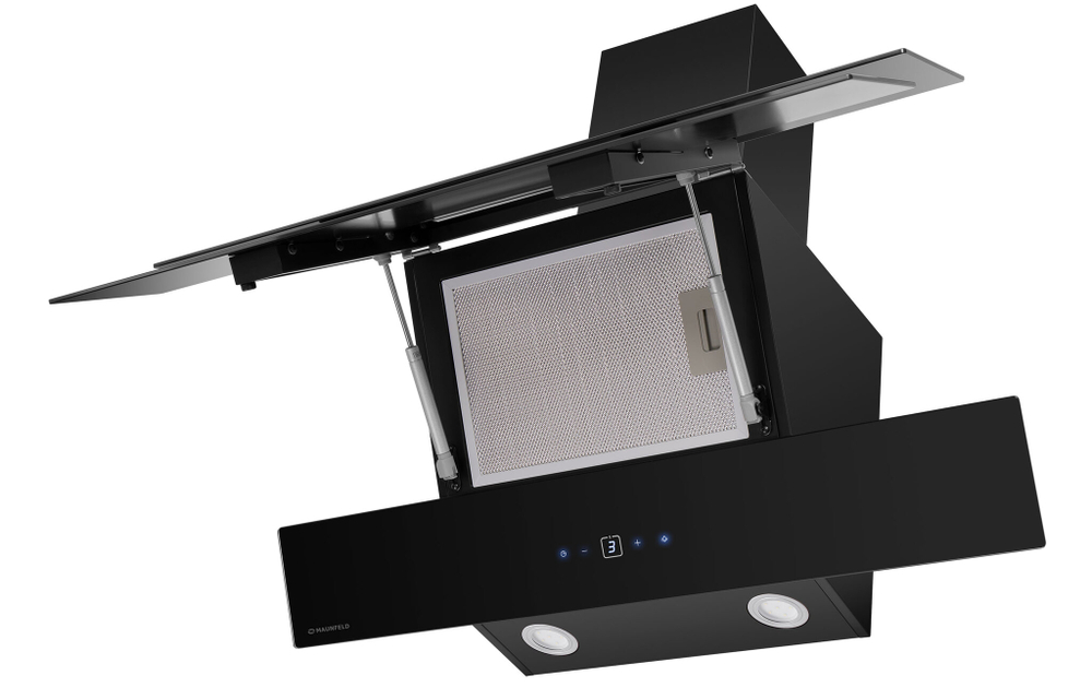 Кухонная вытяжка MAUNFELD Manchester Light 90 черный фото 8