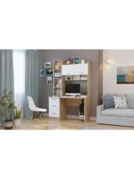 Стол компьютерный с ящиками 125х60х196,8 см