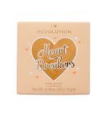 Хайлайтер Makeup REVOLUTION I Heart Makeup/Хайлайтер/Heart Breakers/Matte/Golden