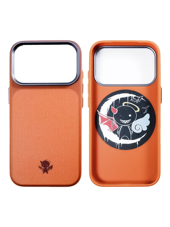 Защитный чехол для Iphone 17 Pro оранжевый (Orange) c Magsafe