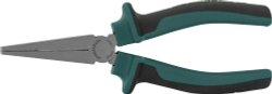 P1416 Плоскогубцы с двухкомпонентными рукоятками, 160 мм
