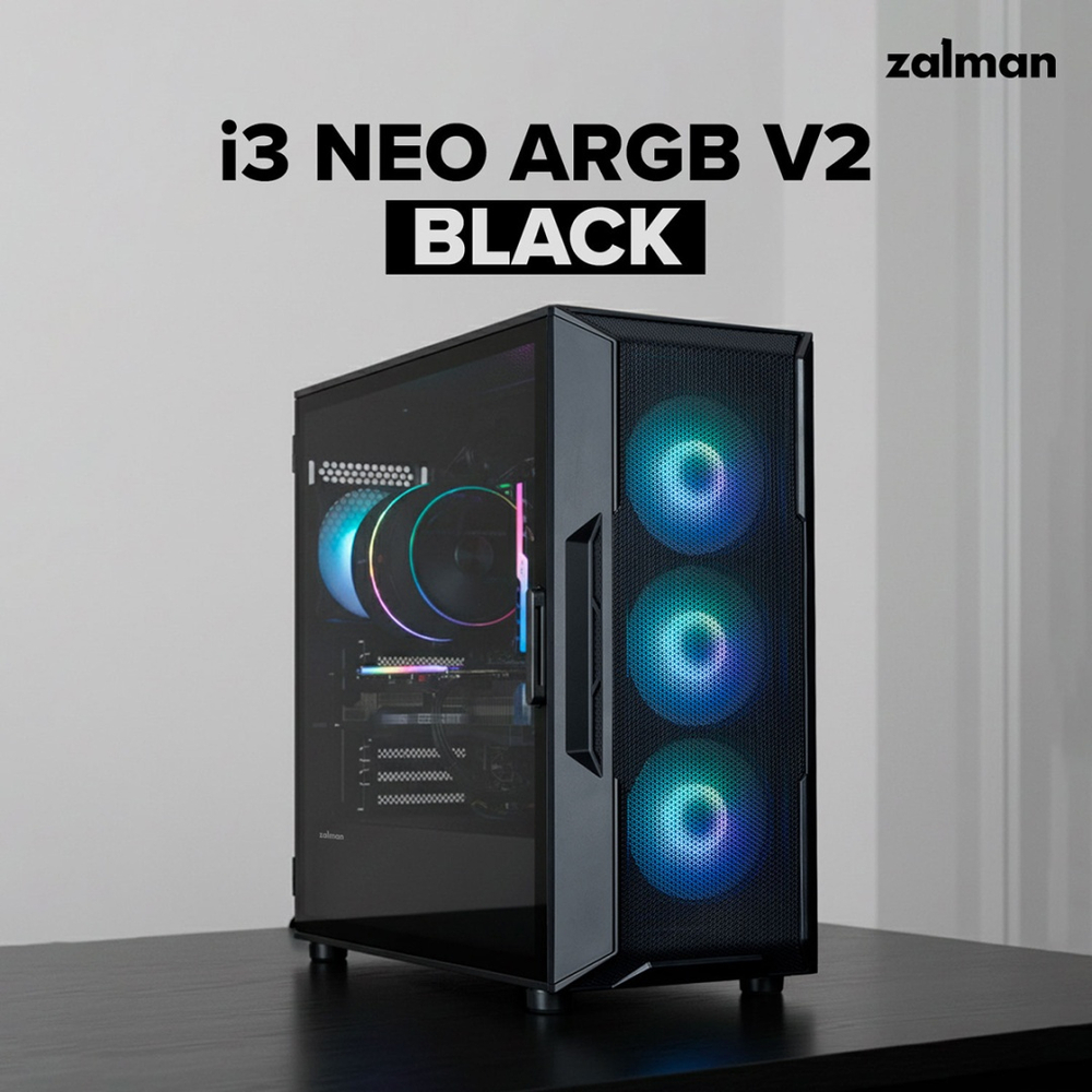 Корпус Zalman I3 Neo ARGB V2 черный