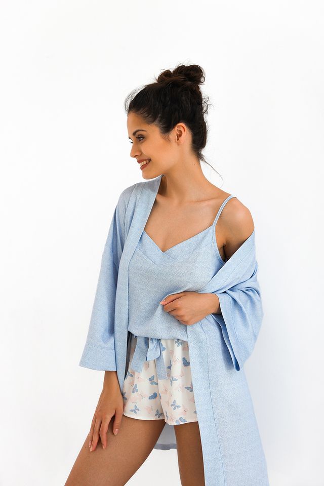 Легкий халат-кимоно Felicia