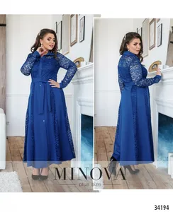 Платье 8618-электрик Minova