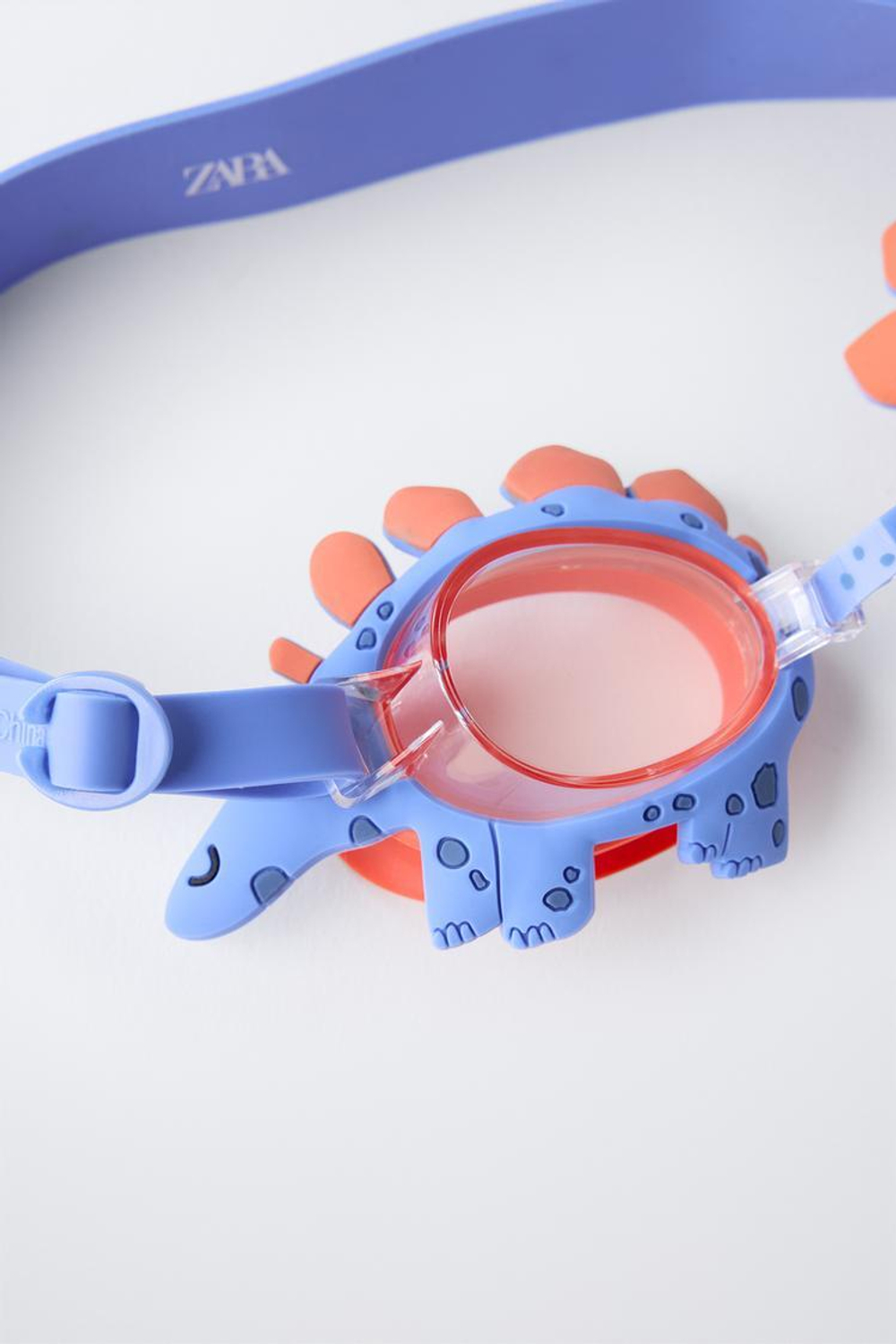 ZARA ОЧКИ ДЛЯ ДАЙВИНГА «ДИНОЗАВР», ЯРКО-СИНИЙ