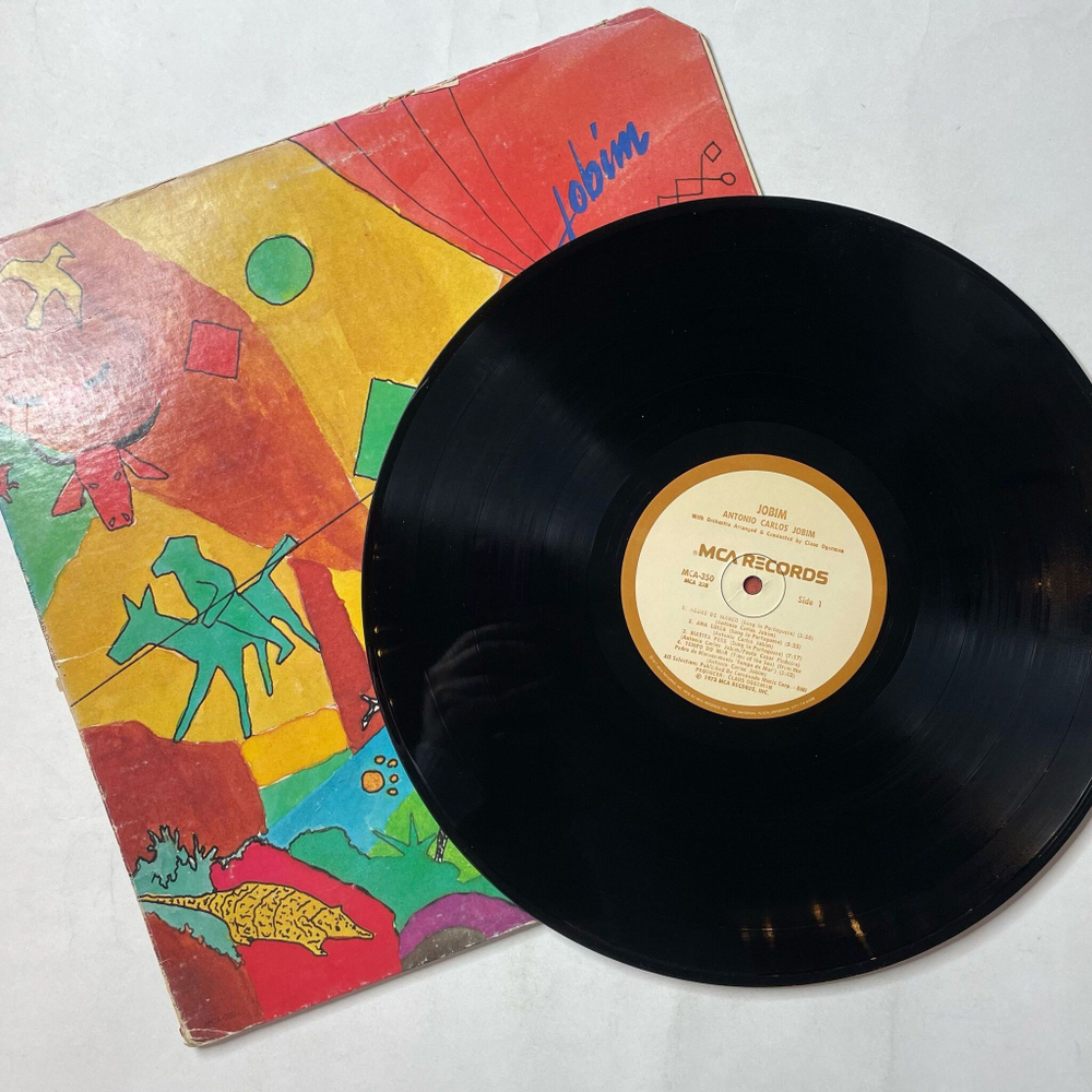 Винтажная виниловая пластинка LP Antonio Carlos Jobim (USA 1973)