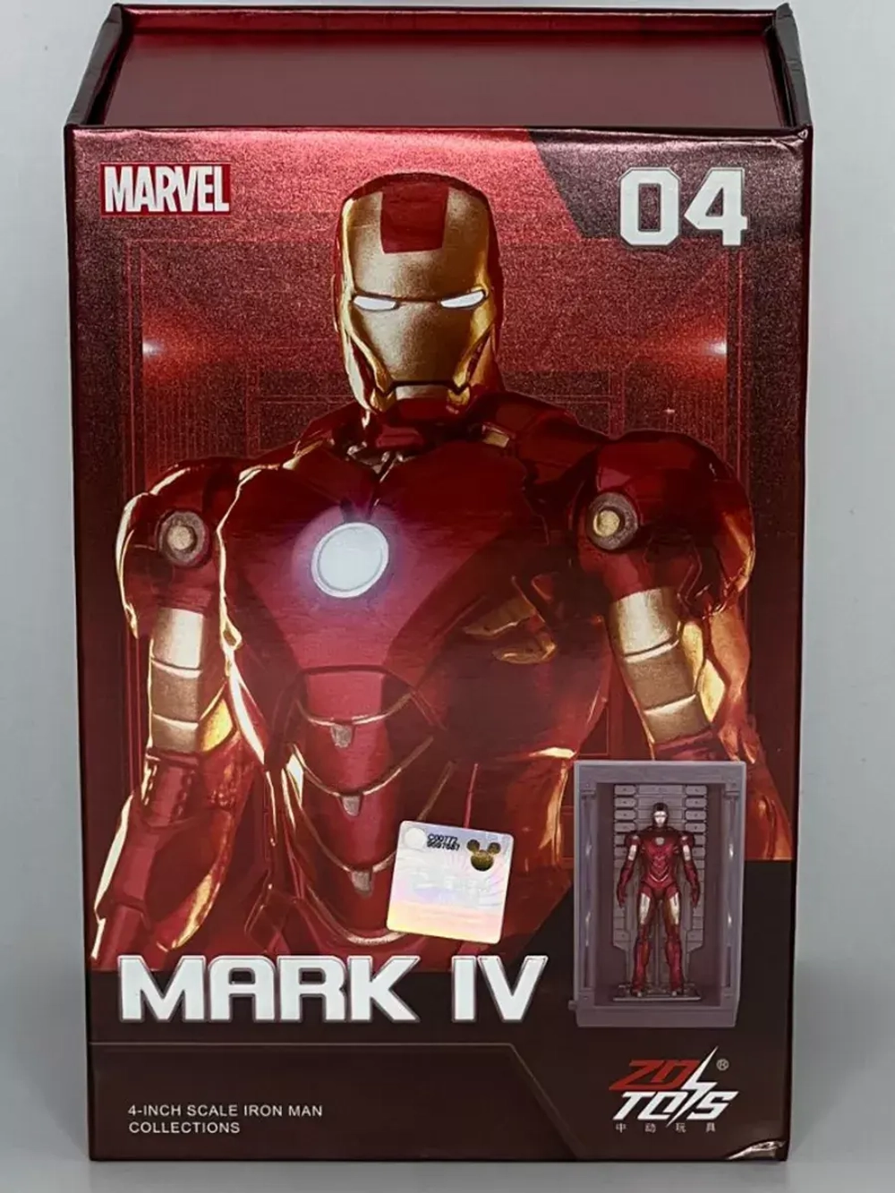 Фигурка Железный человек Марвел ZD Toys 1922-04 Mark 4